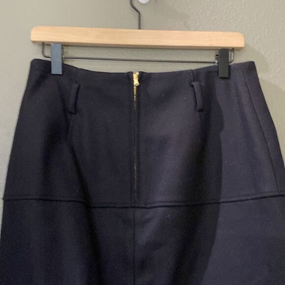 see by chloe wool blend Black asymmetrical skirt - Picture 10 of 11
